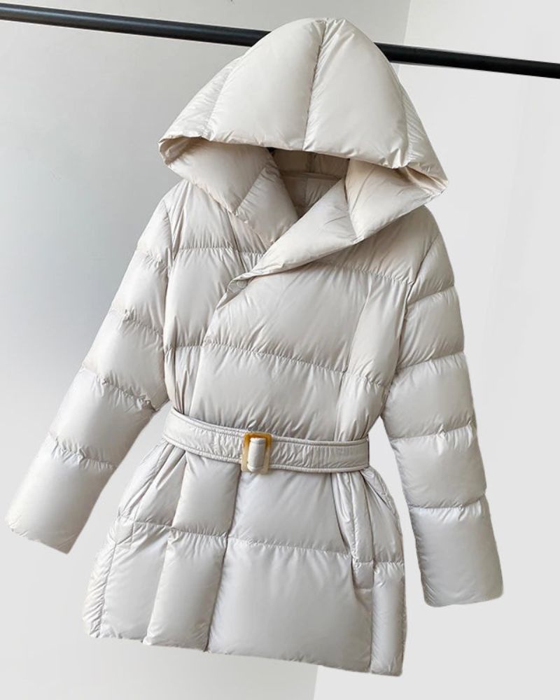 Krohn-e | Gefütterte Daunen Jacke Warm