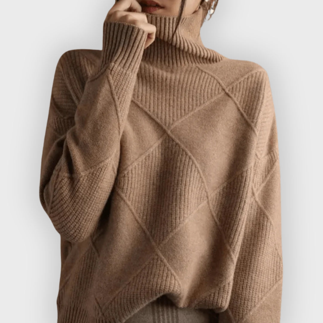Krohn-e | Weicher Rollkragenpullover