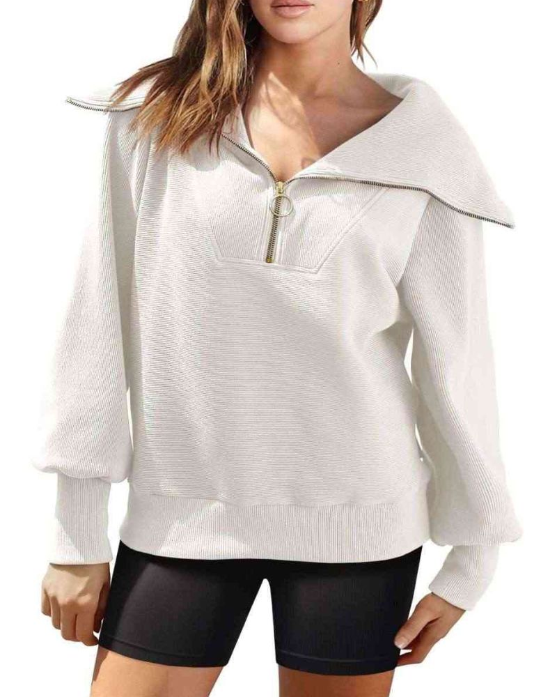 Krohn-e | Halbreißverschluss Vielseitiger Pullover
