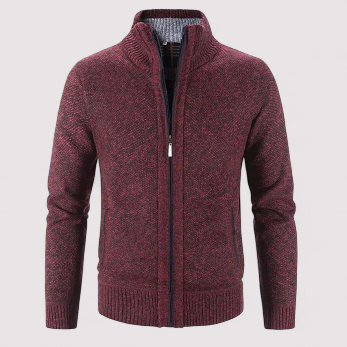 Krohn-e | Herren Ganzjahres-Woll-Cardigan