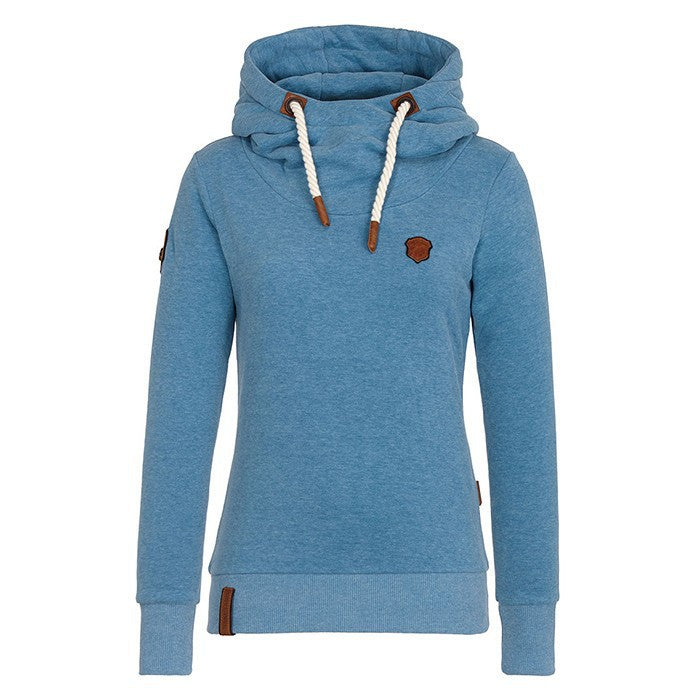 Damen lässiger Kapuzensweater mit bequemer Passform und stylischen Details Krohn-e