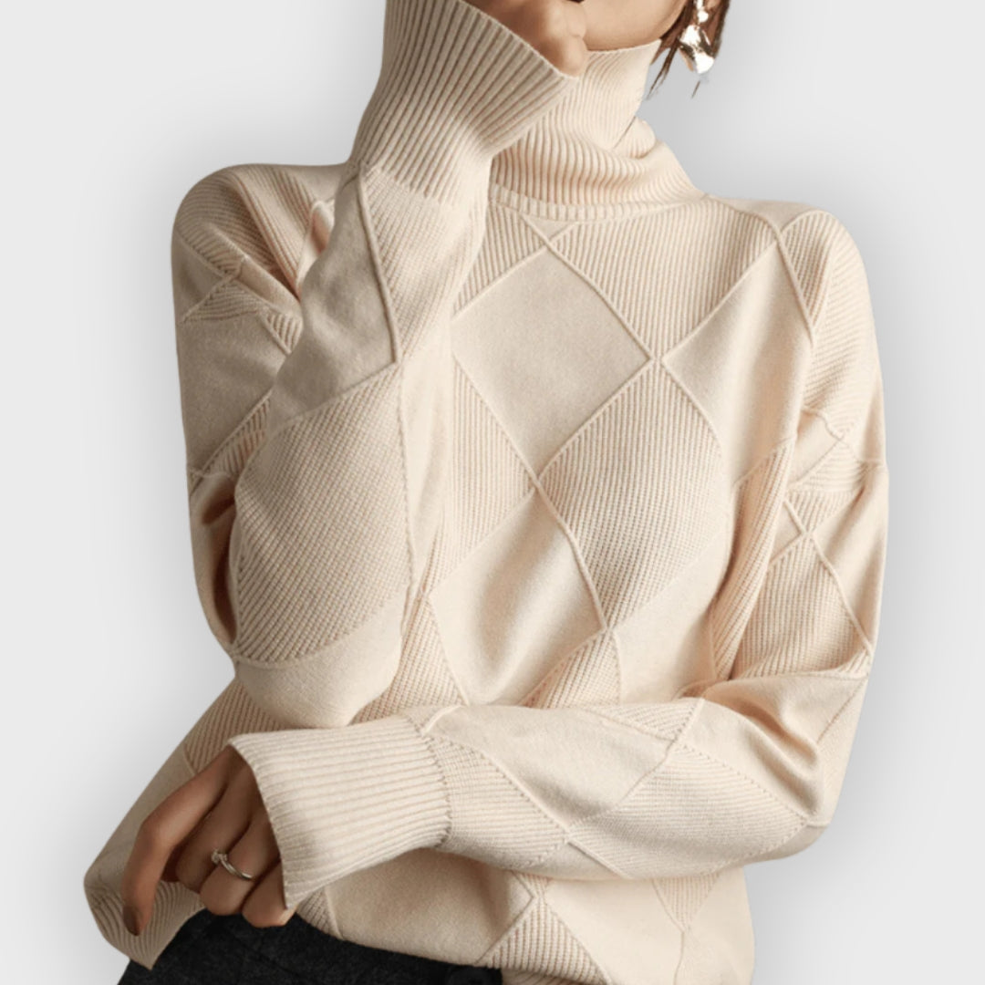 Krohn-e | Weicher Rollkragenpullover