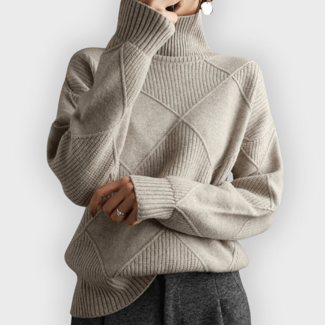 Krohn-e | Weicher Rollkragenpullover
