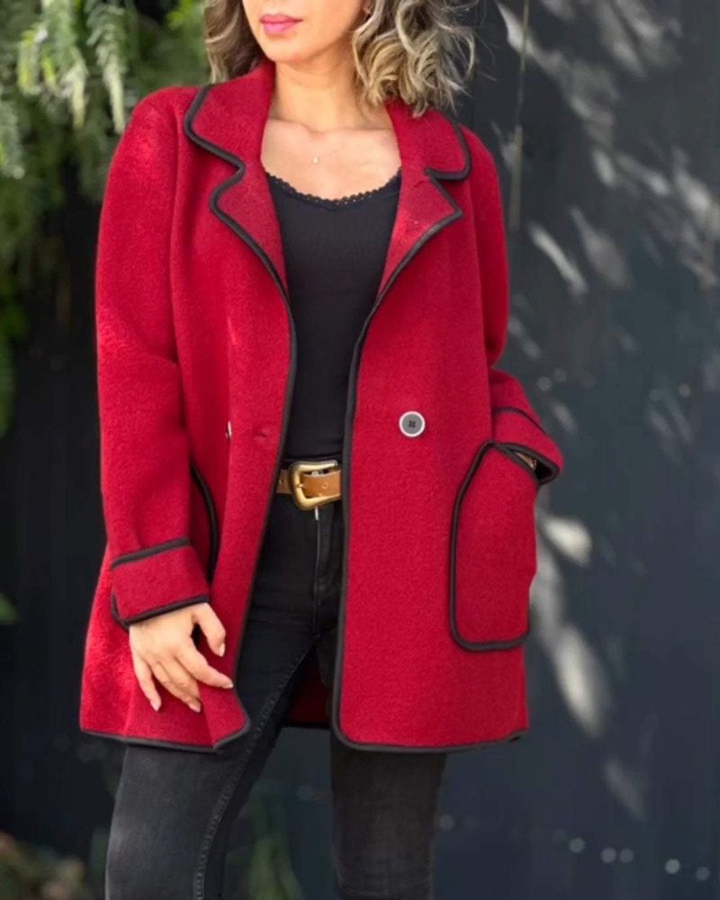 Krohn-e | Kontrastfarbe Freizeitjacke