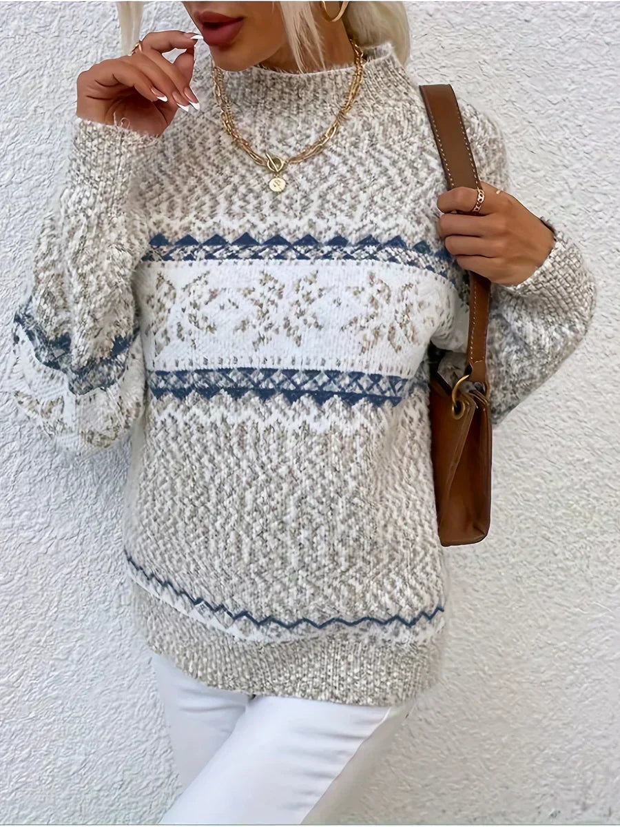 KROHN-E Damen Bluse leichter Stoff entspannte Passform elegant zeitlos
