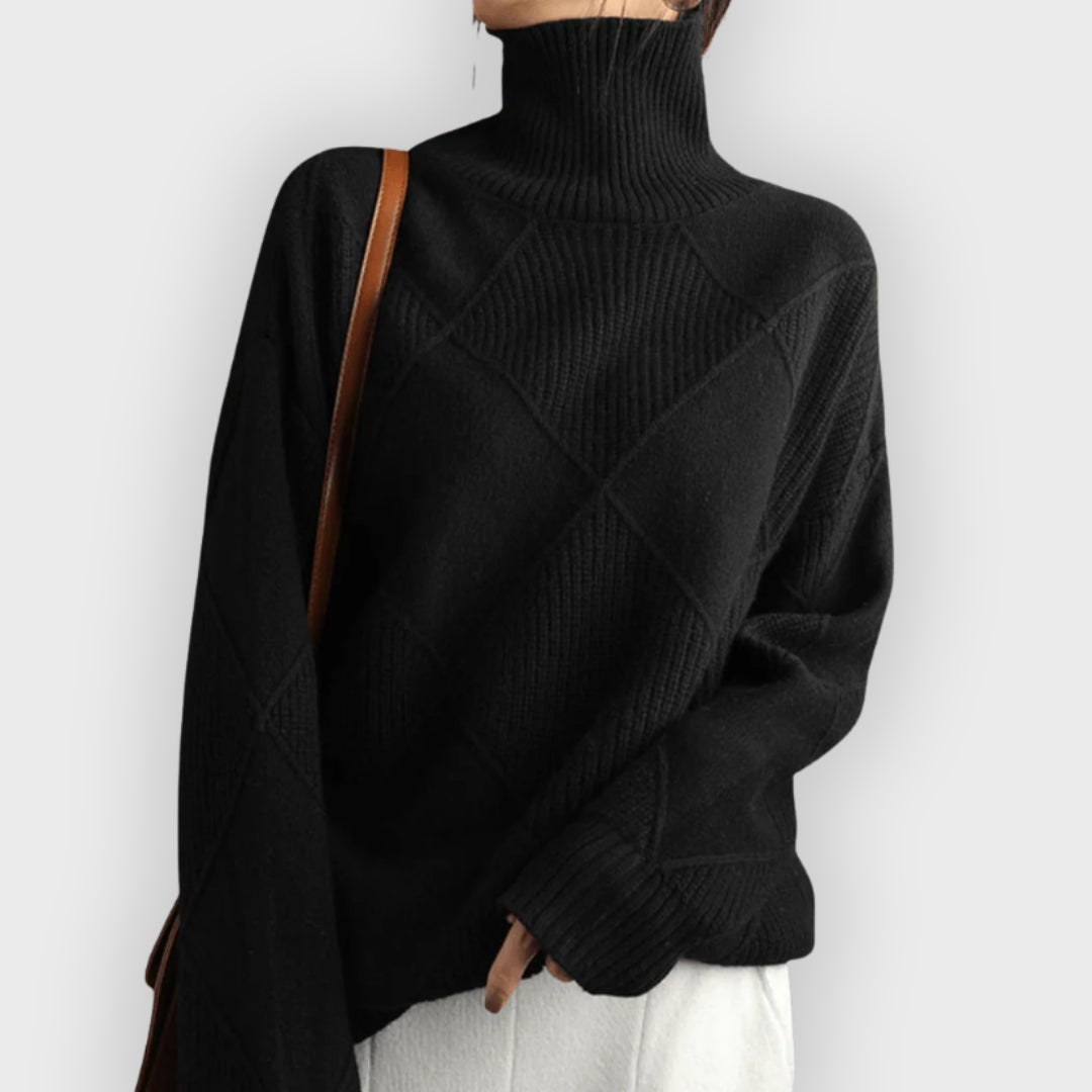 Krohn-e | Weicher Rollkragenpullover