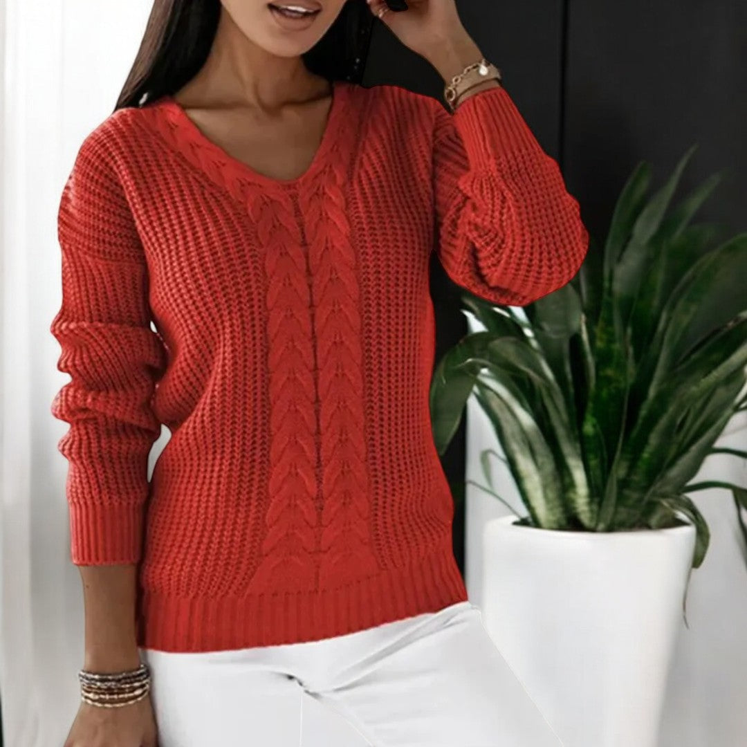 Krohn-e | skandinavischer Strickpullover für den Alltagsstil
