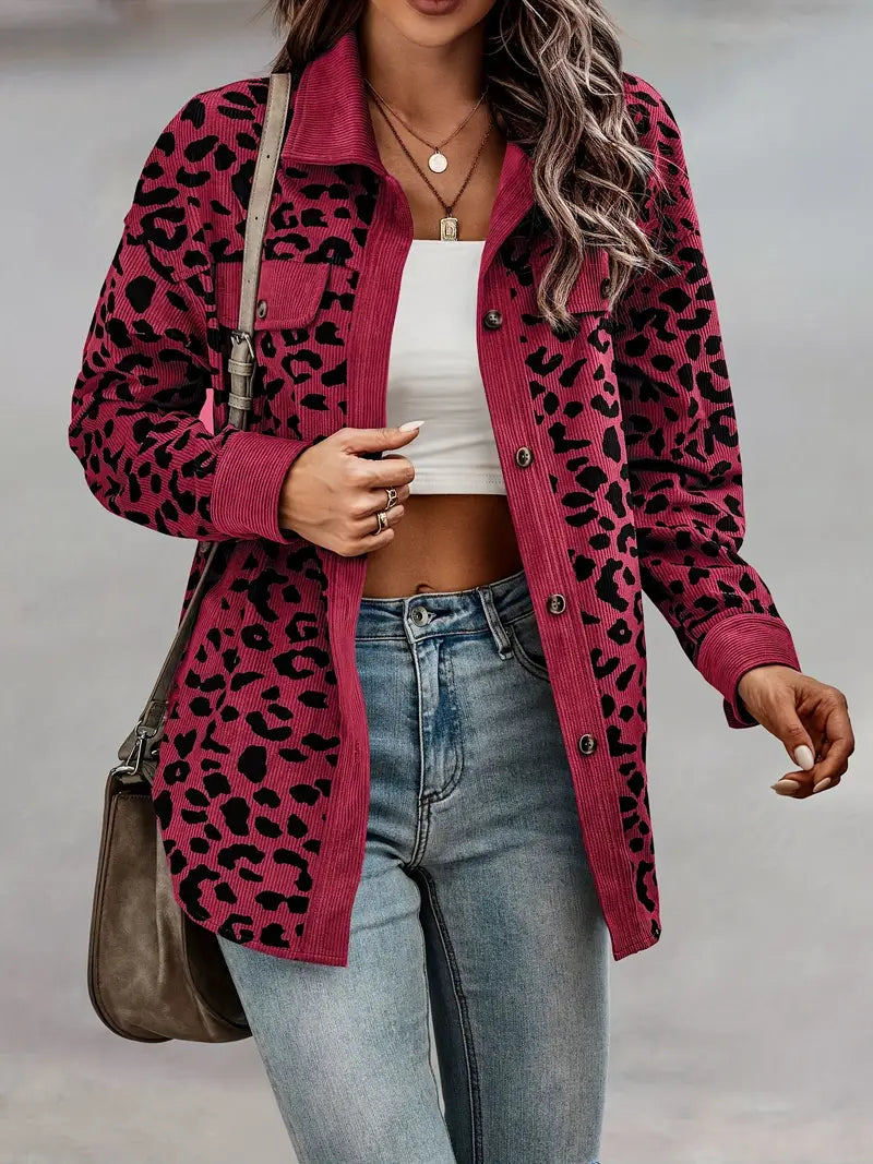 Krohn-e | Leopardjacke für Auffällige Outfits