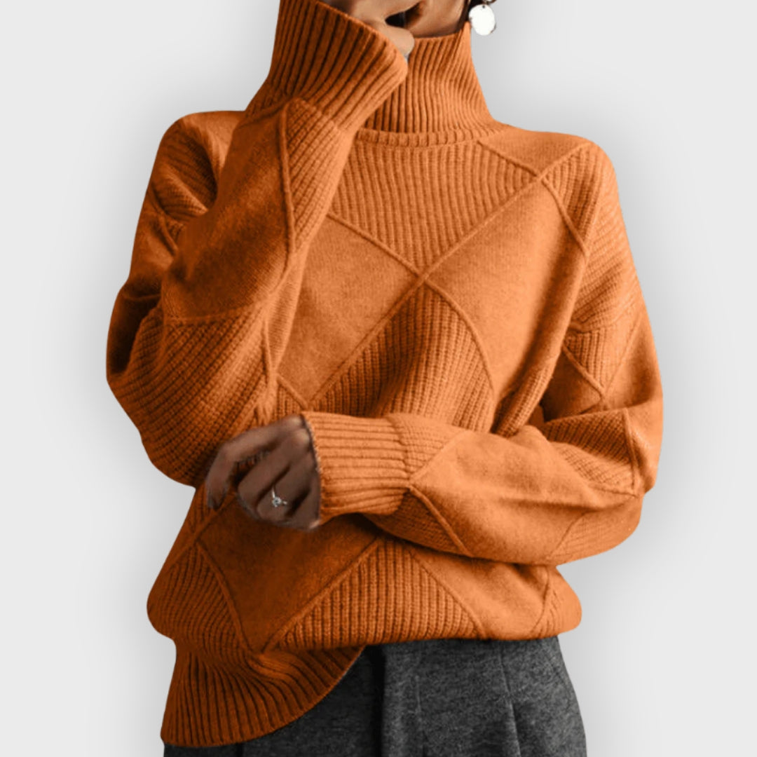 Krohn-e | Weicher Rollkragenpullover