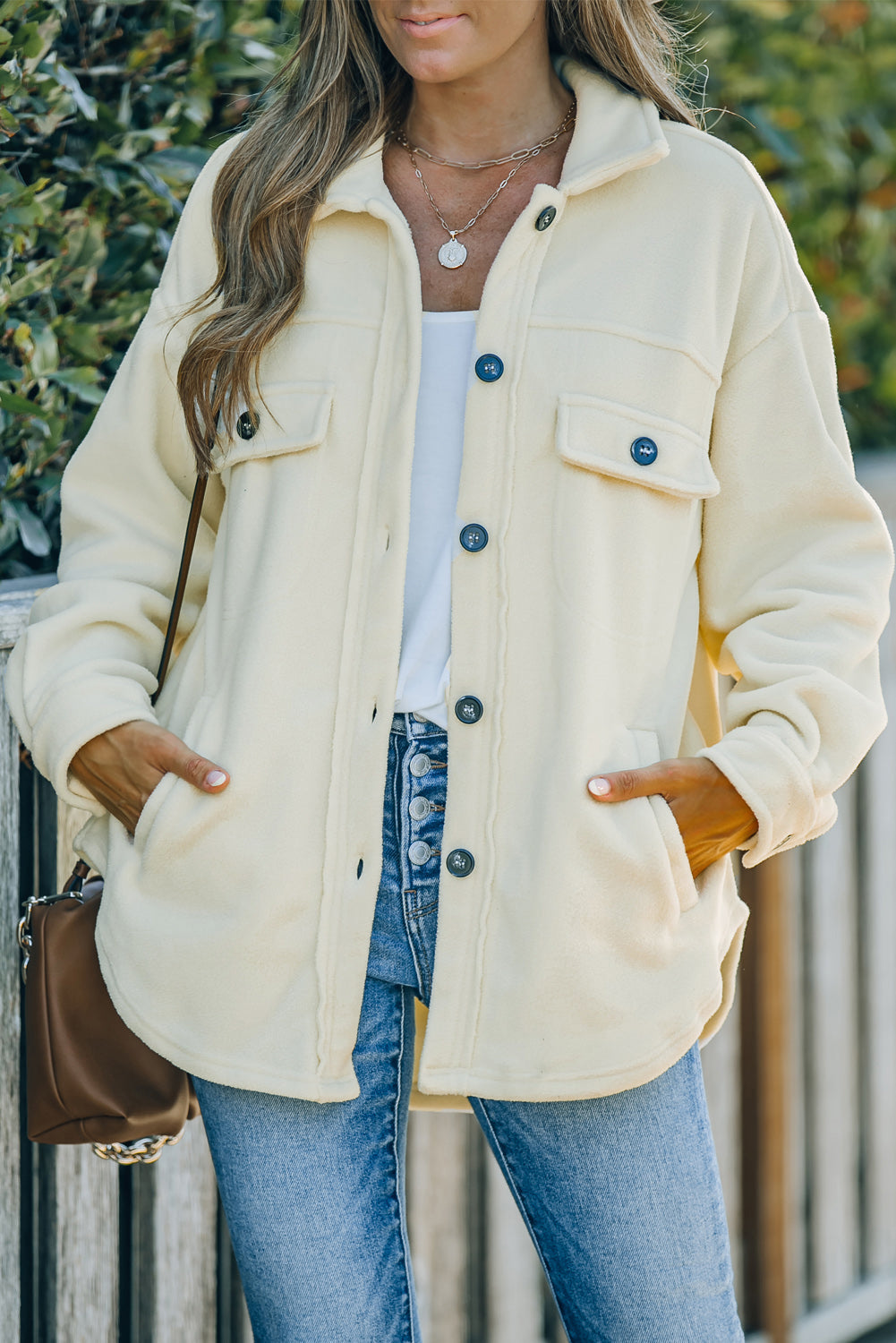 Krohn-e | Lässige Fleecejacke mit Taschen Weich und Warm Perfekt für Kühl Tage