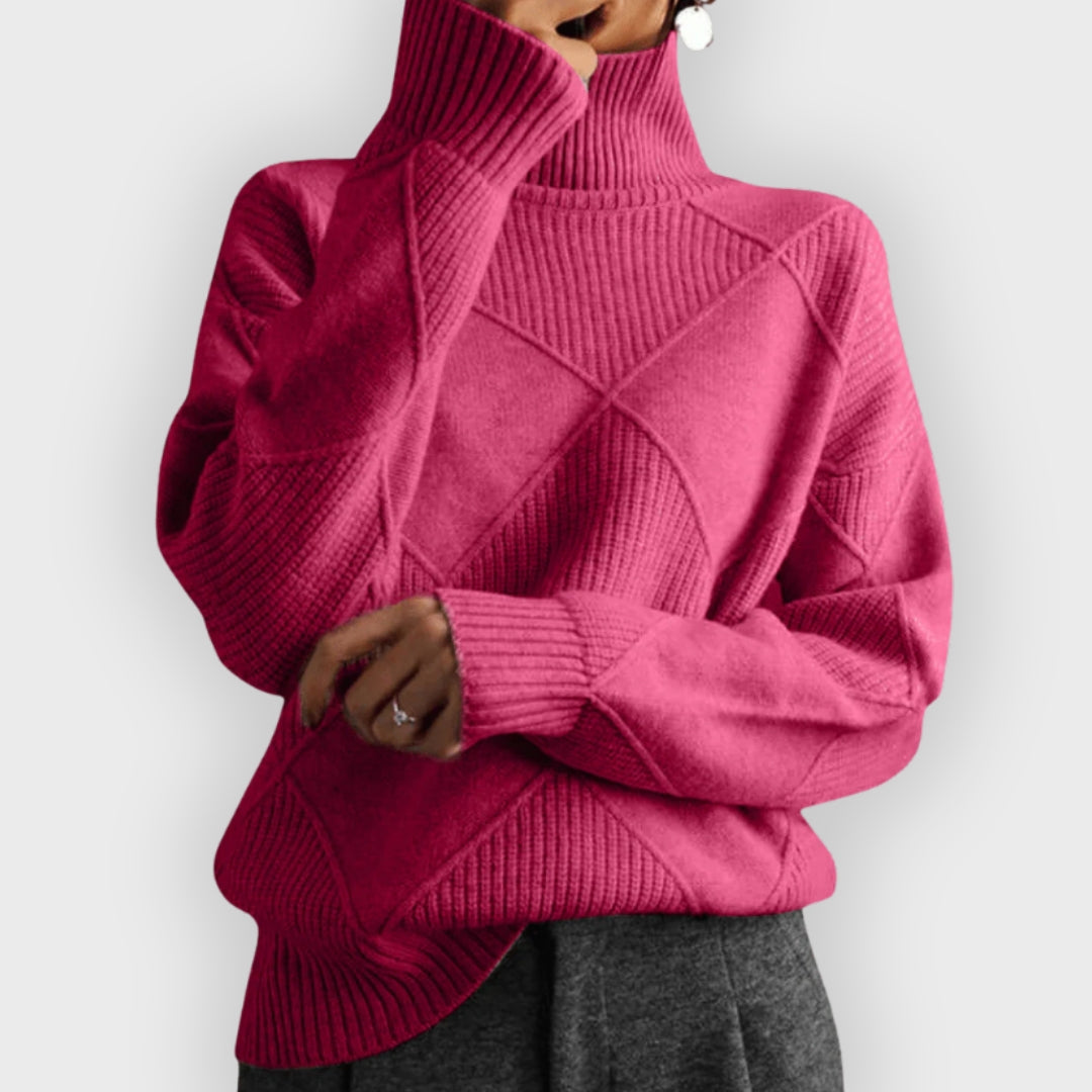Krohn-e | Weicher Rollkragenpullover