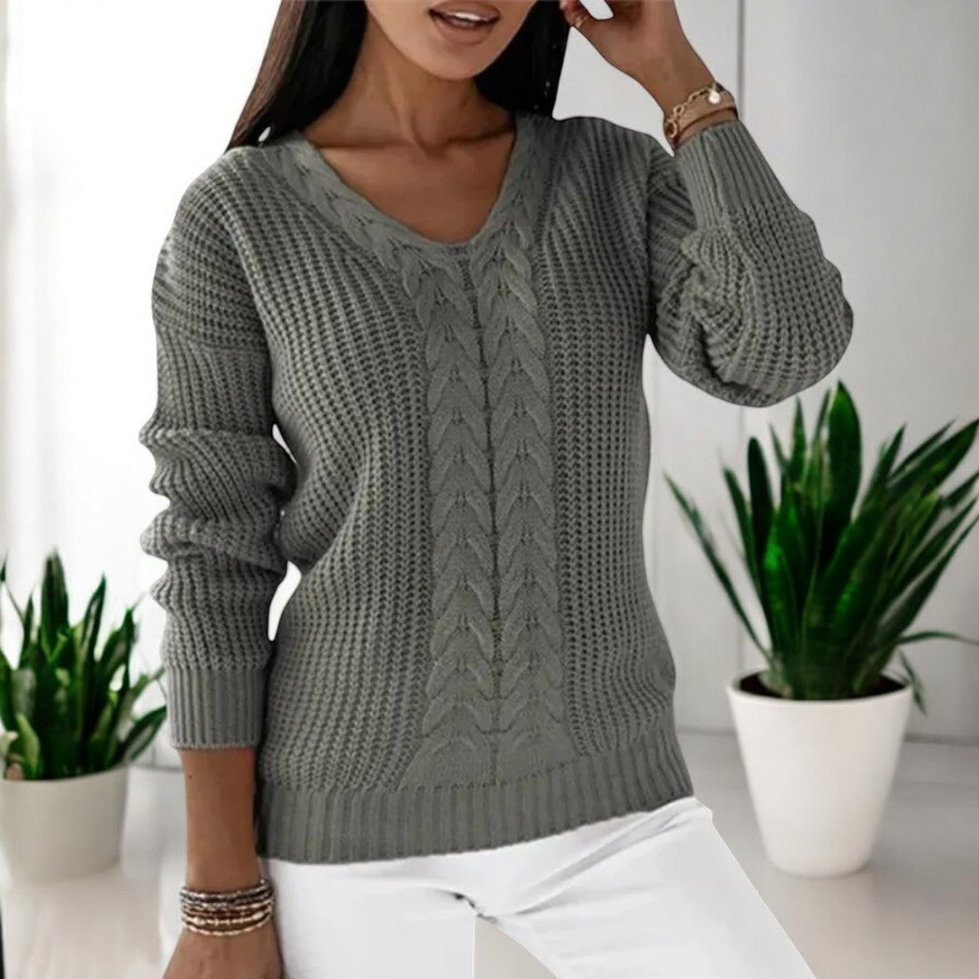 Krohn-e | skandinavischer Strickpullover für den Alltagsstil