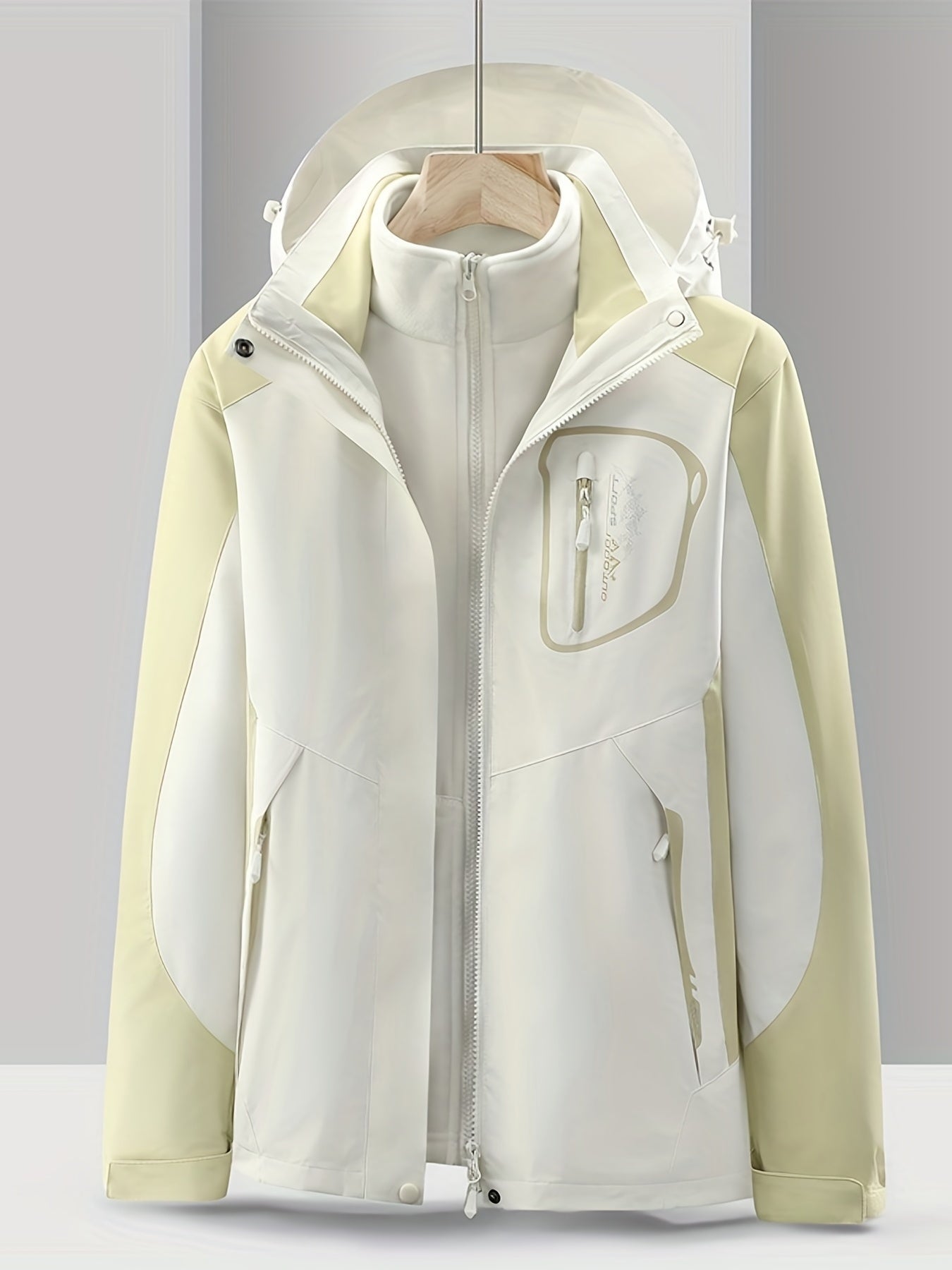 Krohn-e | 3-In-1 Wasserdichte Jacke