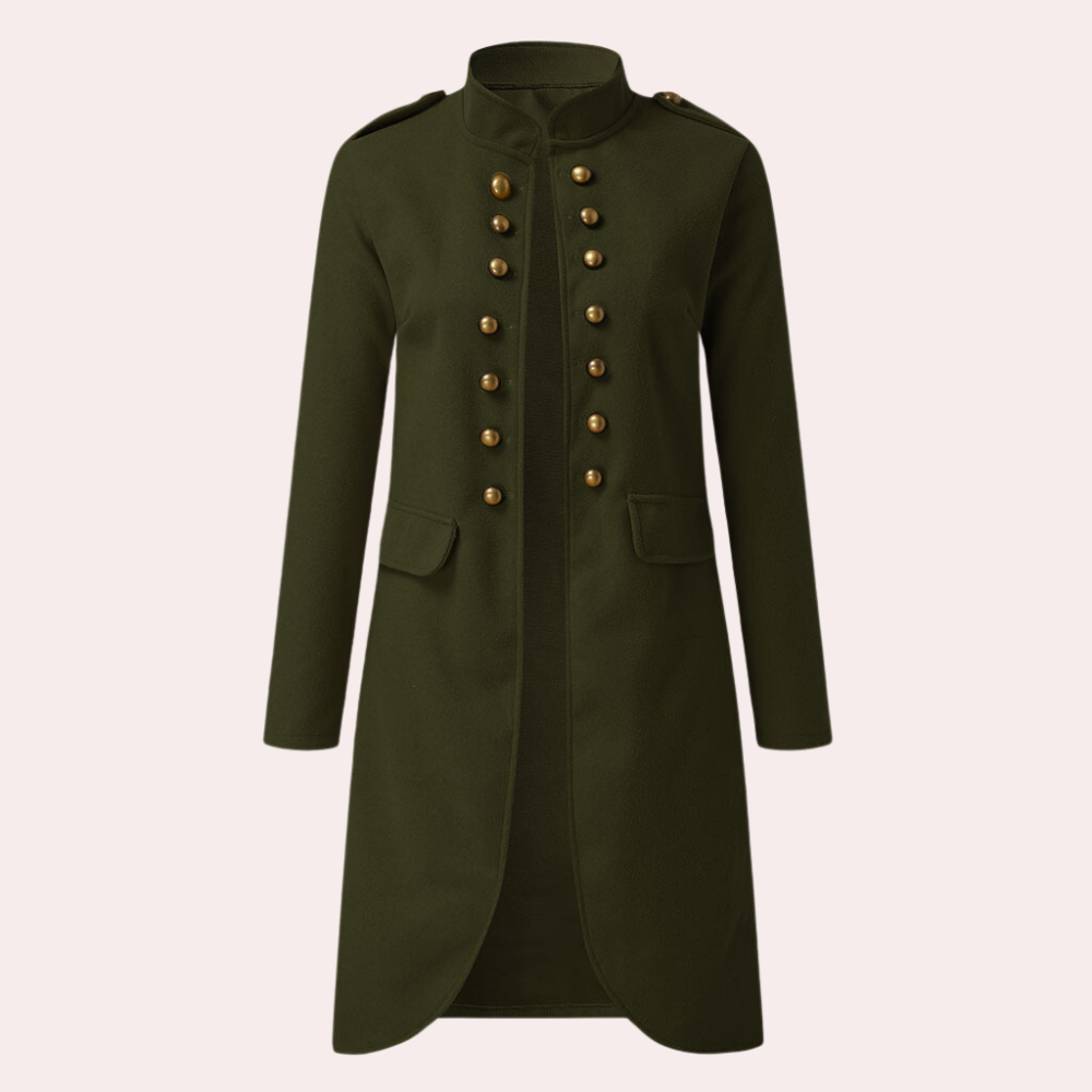 Krohn-e | Klassischer Mid-Length Damenmantel