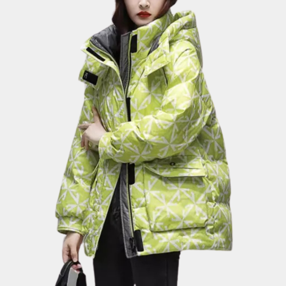 Krohn-e | Warme gepolsterte Winterjacke für Damen