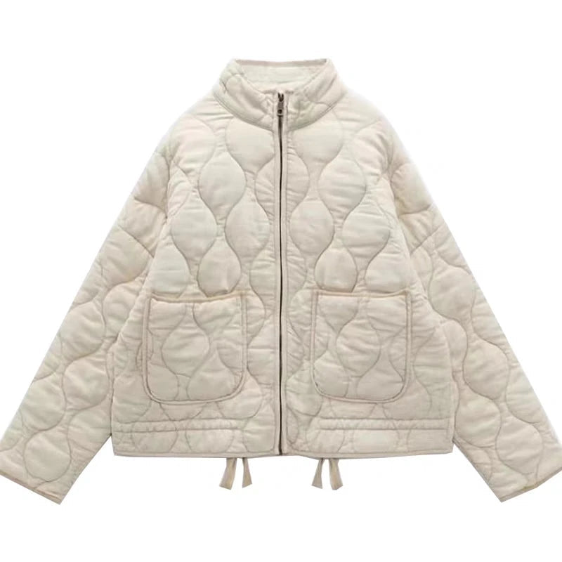 Krohn-e | Klassische Gesteppte Jacke für Frauen