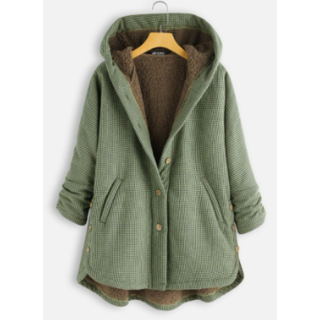 Krohn-e | Winterjacke mit Warmer Kapuze für Frauen