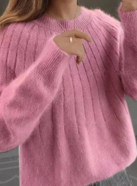 Olivie: Weicher Kaschmirpullover
