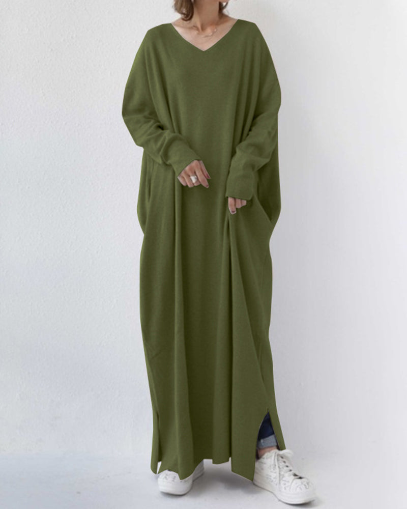 Krohn-e | Kleid im Pullover-Stil