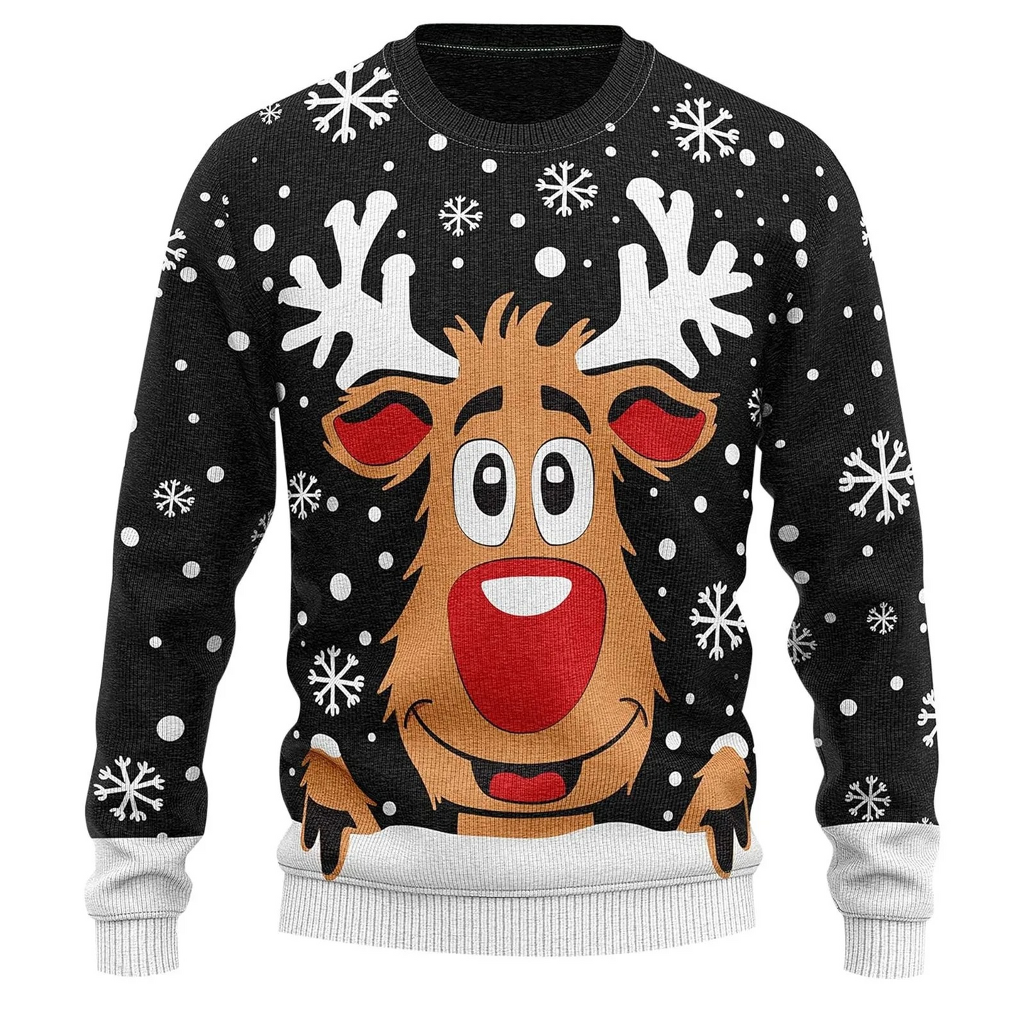 Lustiger Weihnachtspullover von Fudus, ideal für die Weihnachtsfeiertage