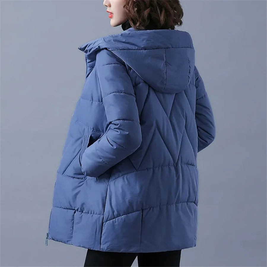Krohn-e | Waffelstruktur Rundhals Damenpullover Ideal für Die Herbst-Winter-Saison
