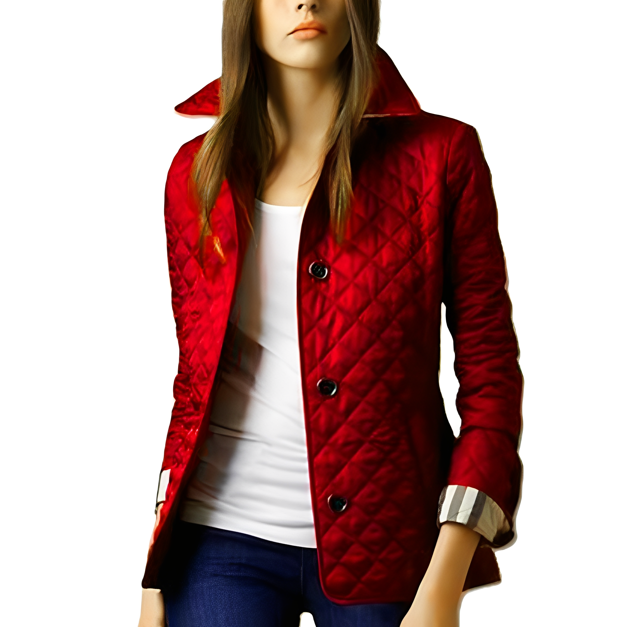 Krohn-e | Warme, taillierte Jacke für Frauen