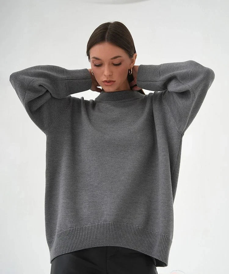 Krohn-e | Rundhalspulli für Frauen