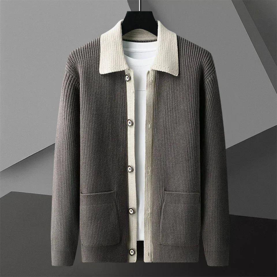 Krohn-e | Vintage-Inspirierte Strickjacke für Zeitlose Eleganz