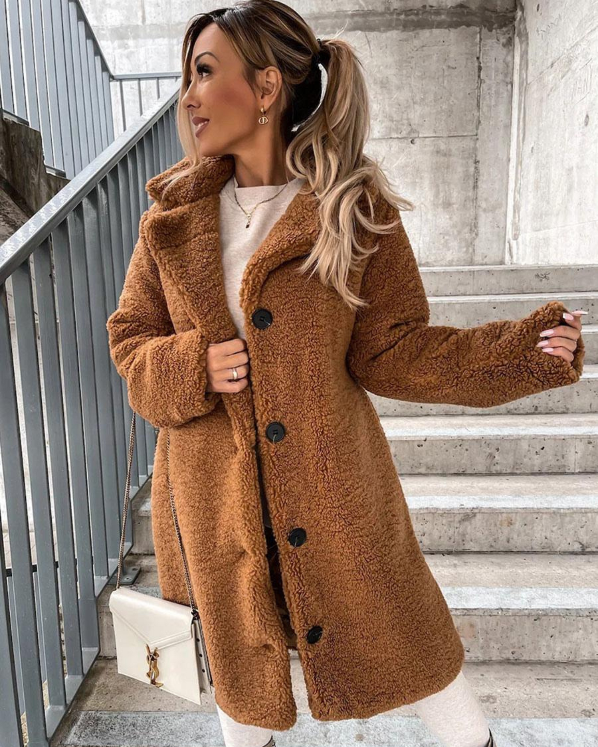 Krohn-e | Supreme Soft Teddy Coat