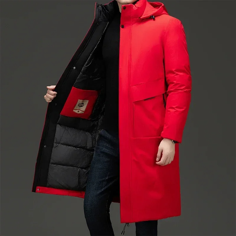 Krohn-e | Lange Winterjacke für Herren