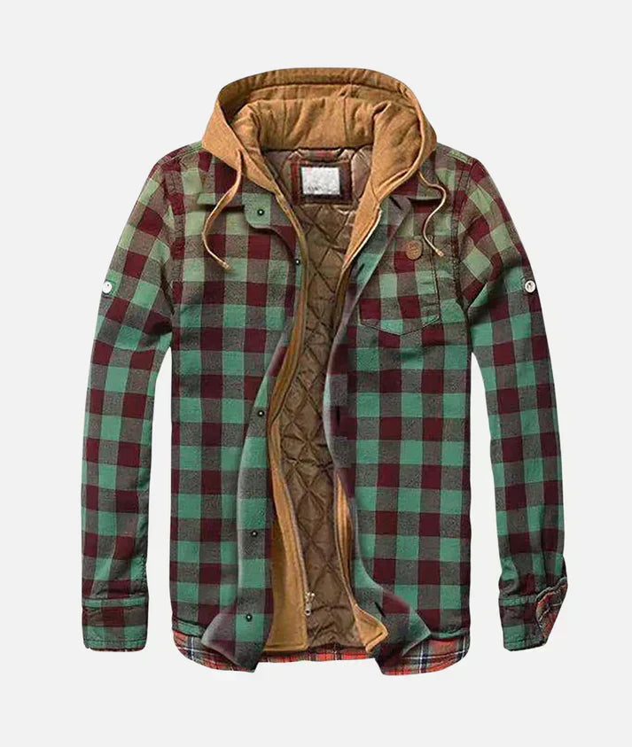 Krohn-e | Karierte Patchworkjacke