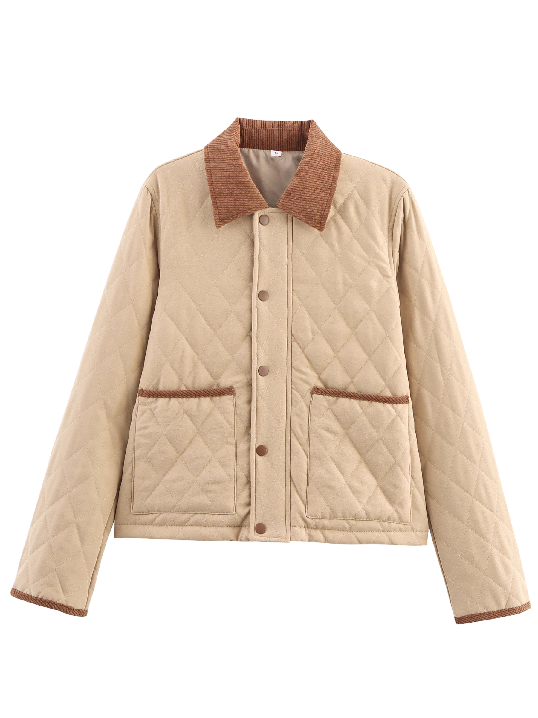 Krohn-e | Damen Steppjacke mit klassischem Kragen Aleid