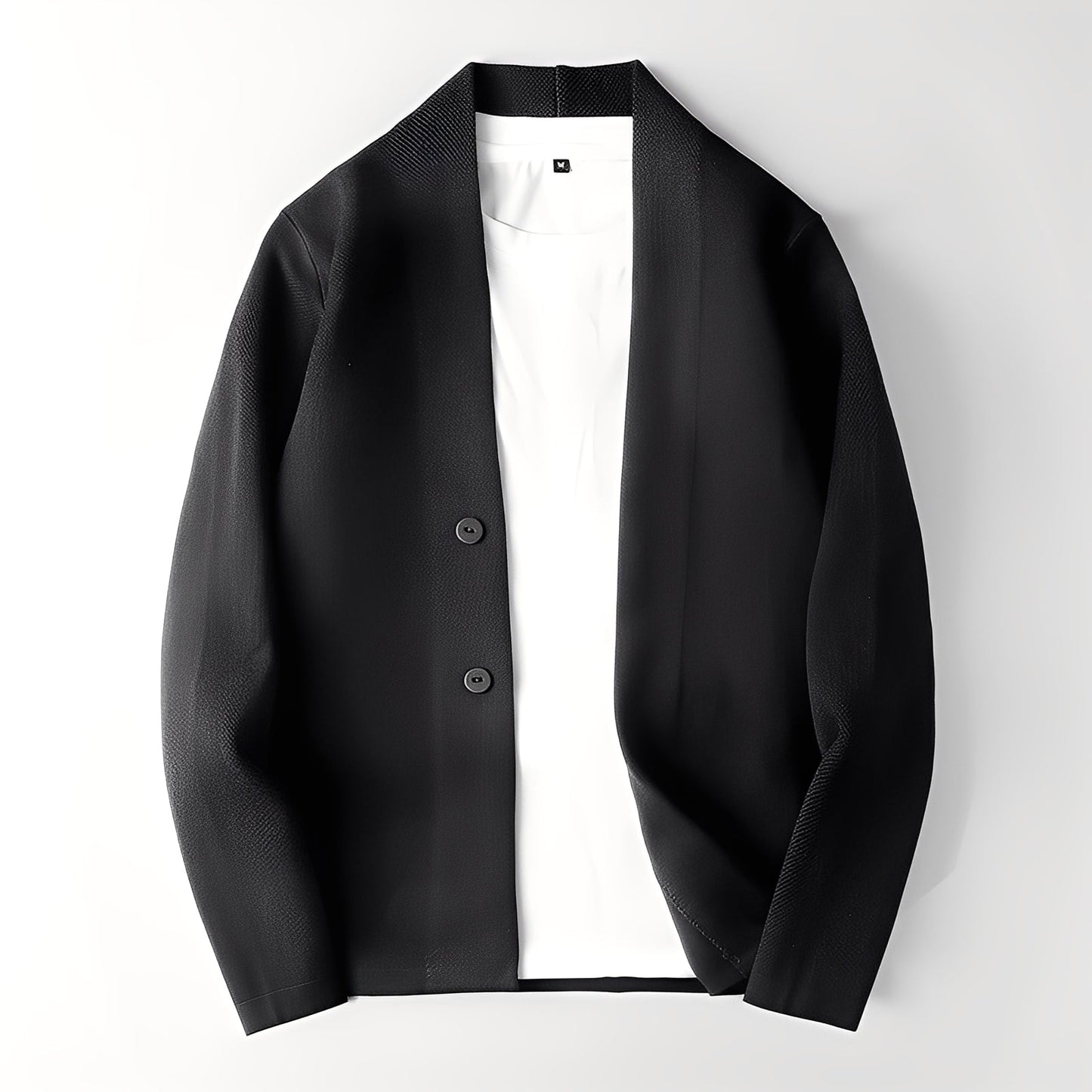 Krohn-e | Lässiger Cardigan mit Knöpfen für Männer