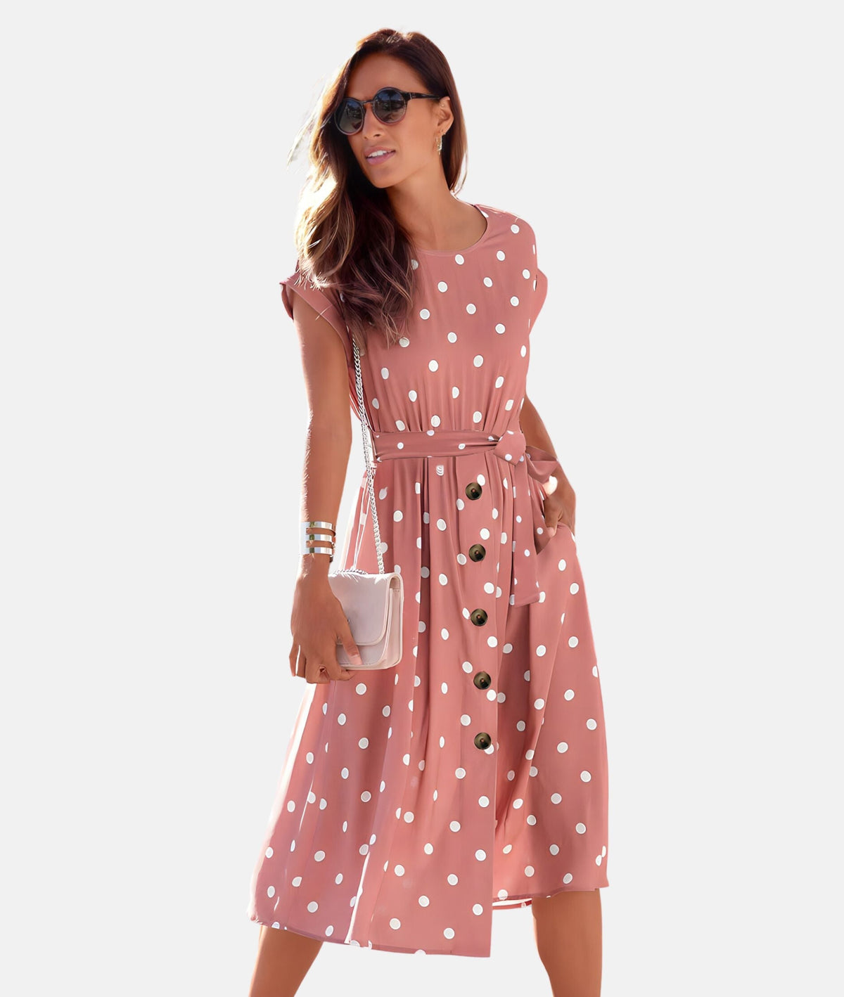Schickes Midi-Kleid Fumi