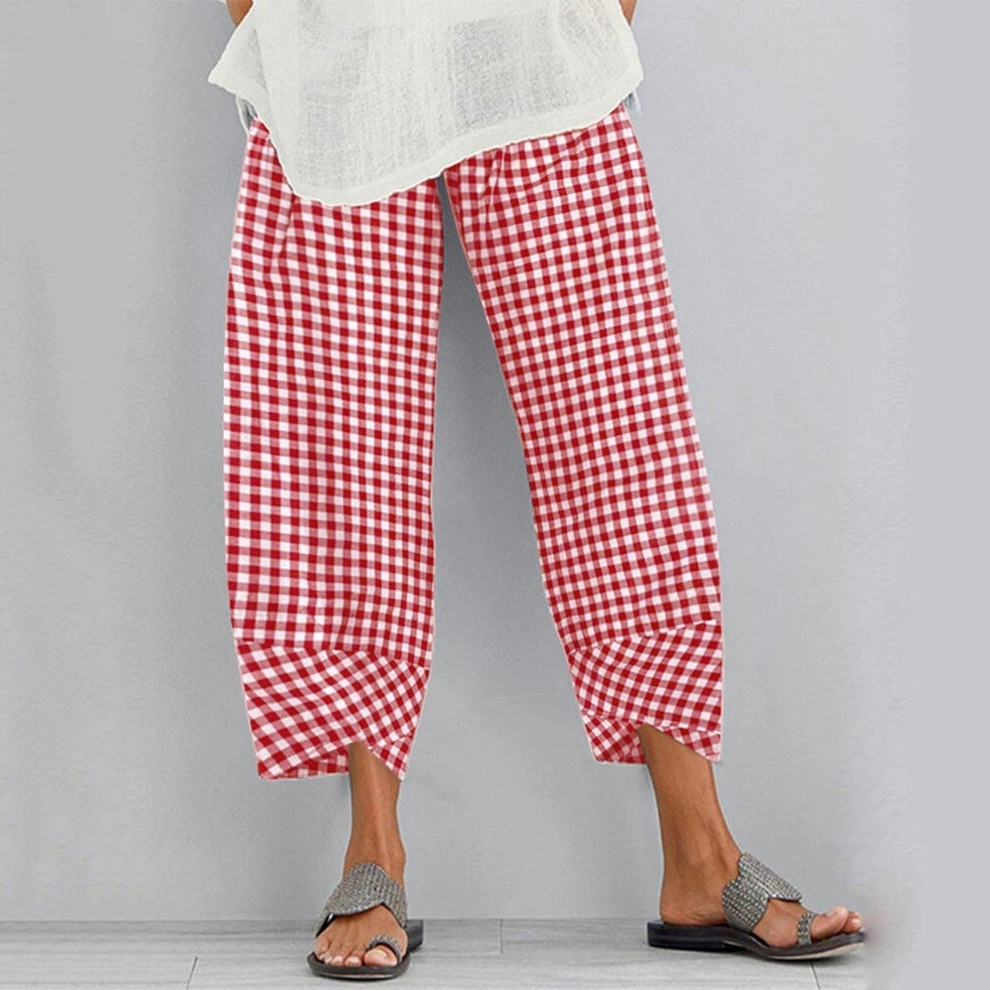 Nora Baumwollleinenhose
