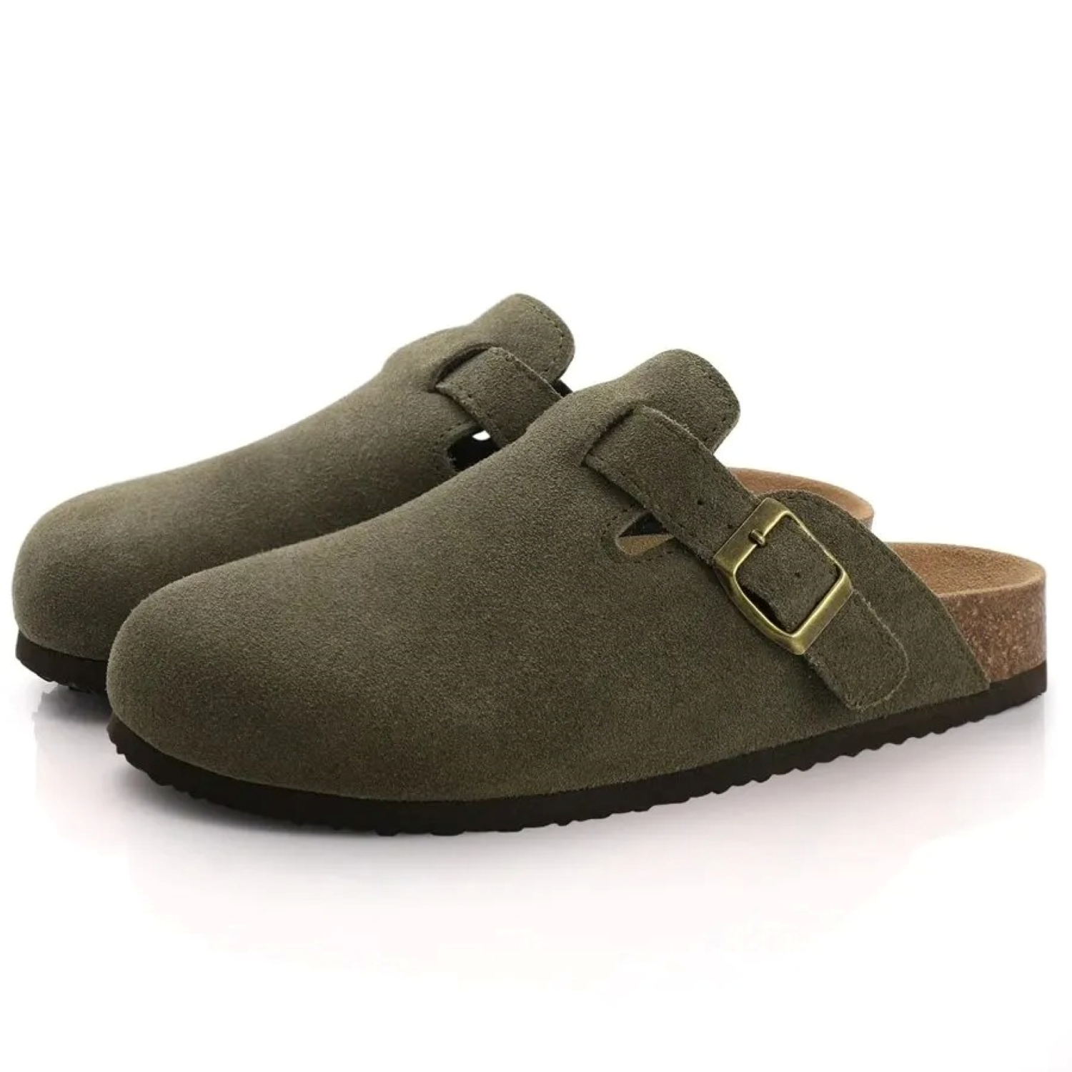 Damen-Sandalen Aileen mit Korksohle und Schleife
