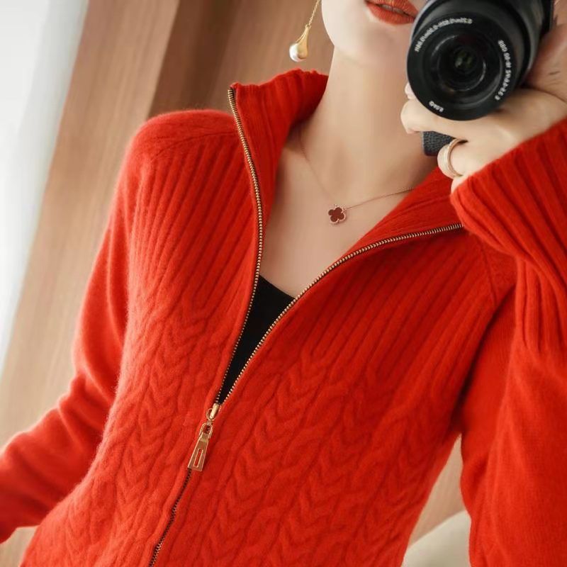 Krohn-e | Damen-Cardigan Aus Kaschmir mit Schickem Kordelzug