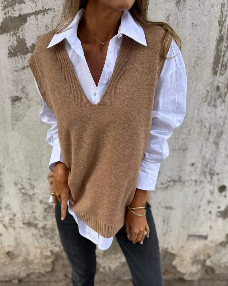 Krohn-e | Strickpullover-Weste
