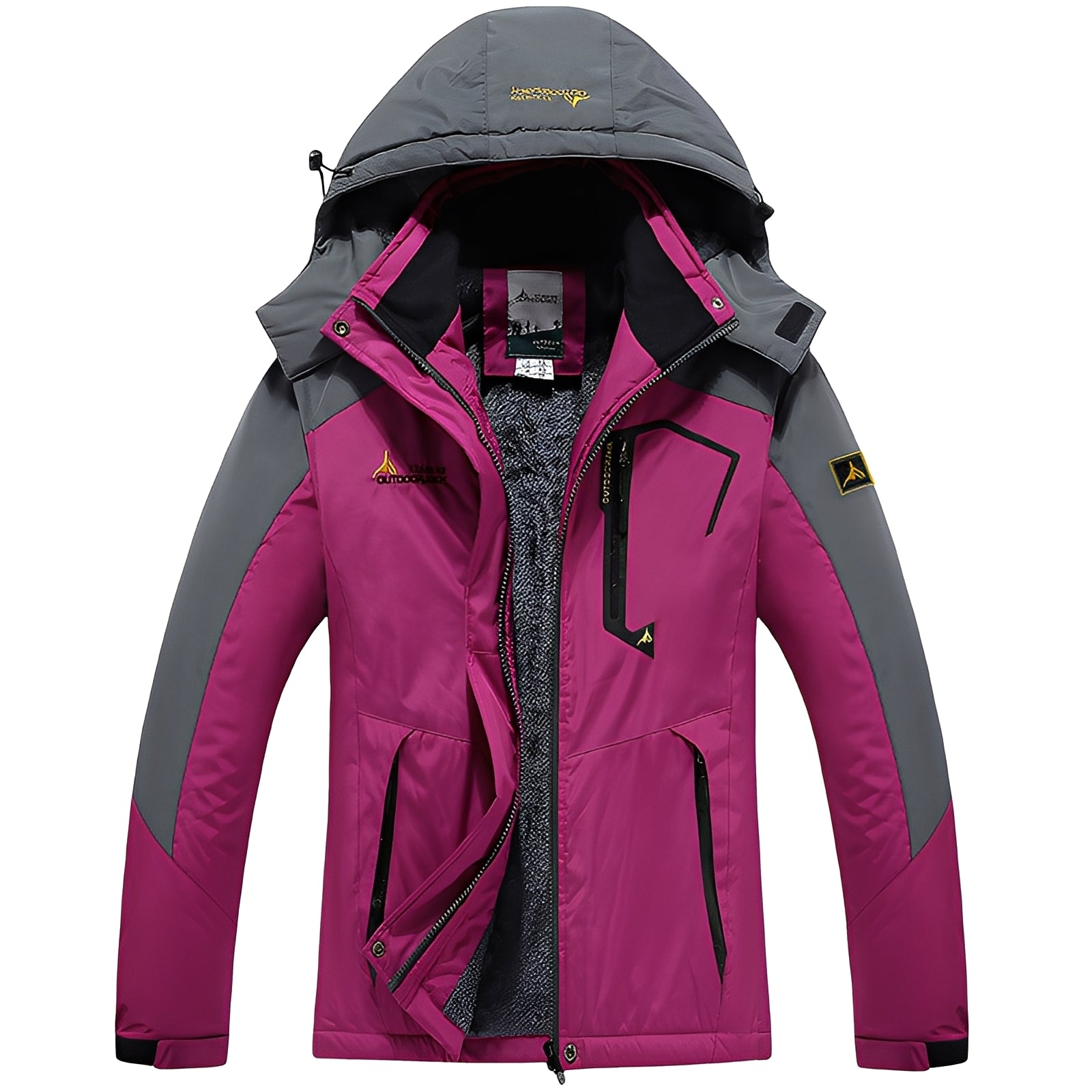 Krohn-e | Stilvolle, fleecegefütterte Winterjacke für Frauen