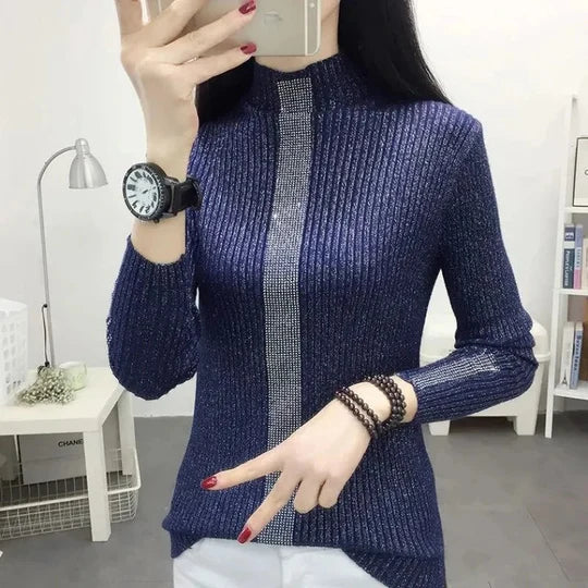 Franzon Damenpullover mit Rollkragen
