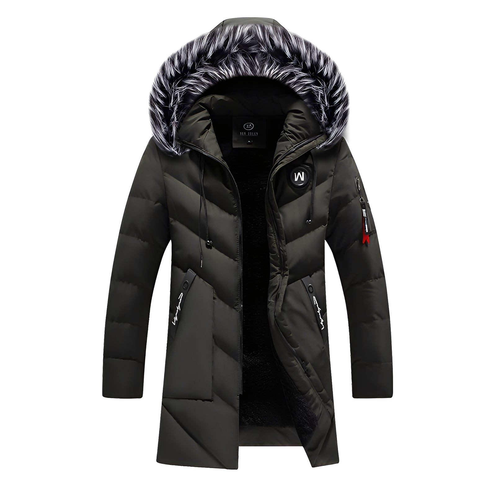 Krohn-e | Warme, Gepolsterte Jacke für Männer