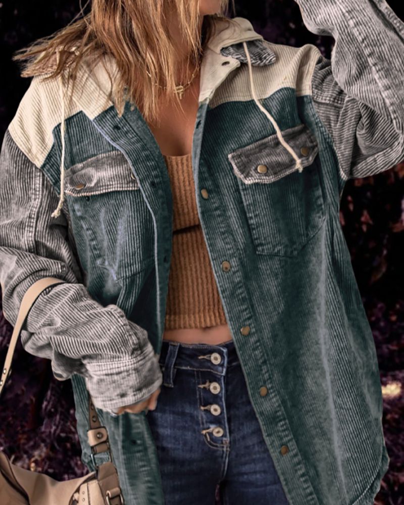 Krohn-e | Stylische Cordjacke