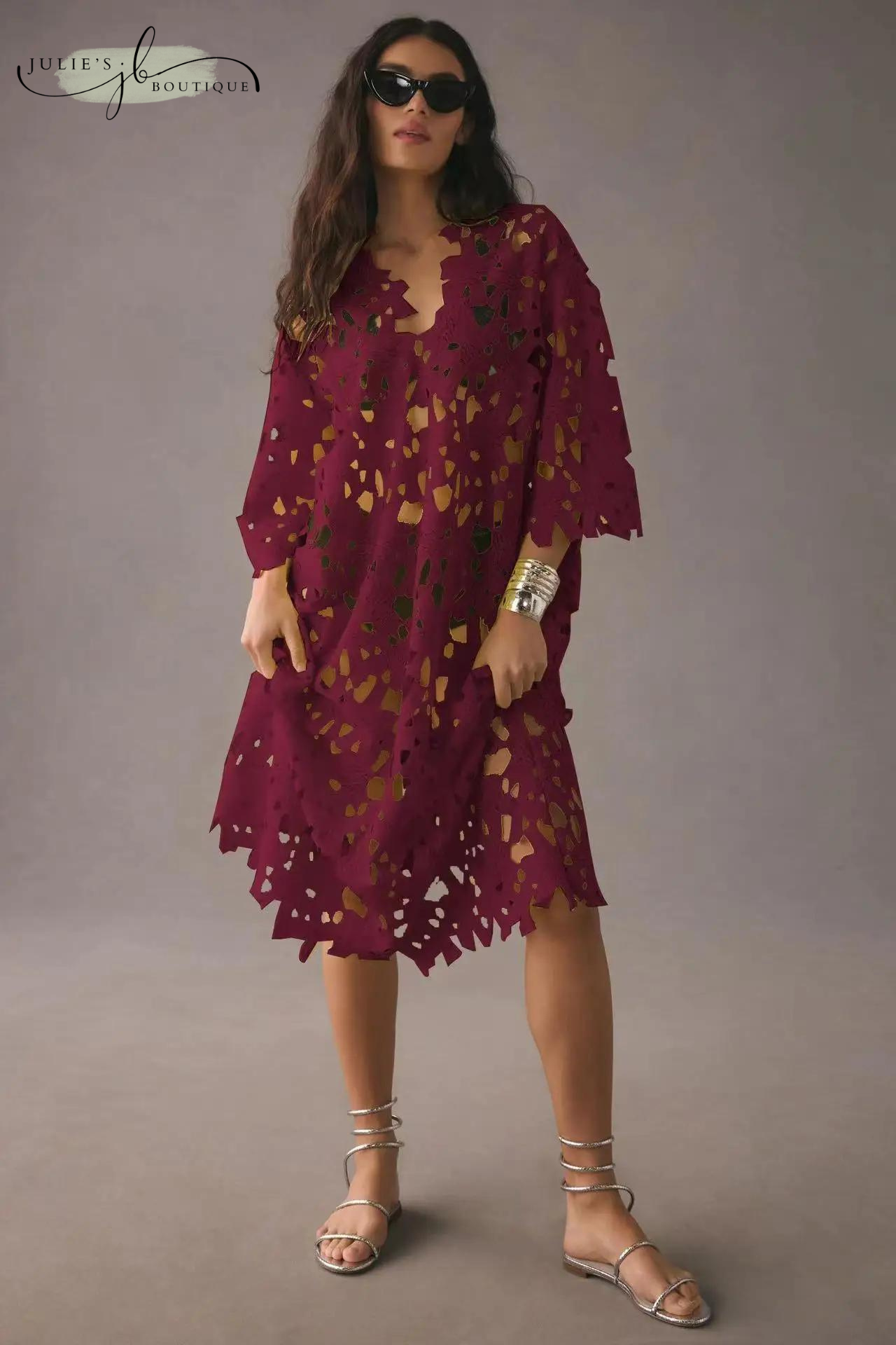 Langes, elegantes Kleid