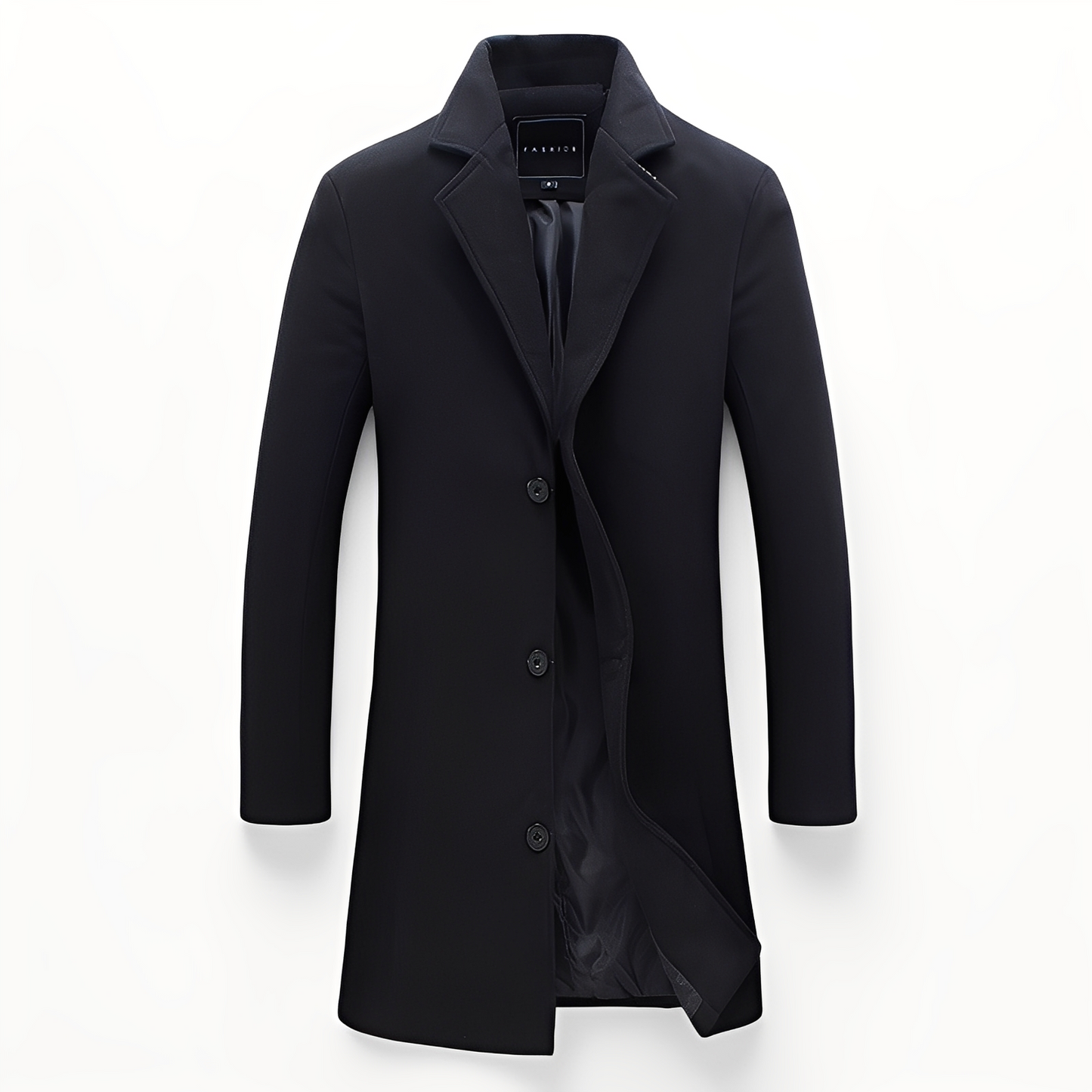 Krohn-e | Eleganter formeller Wollmantel für Männer