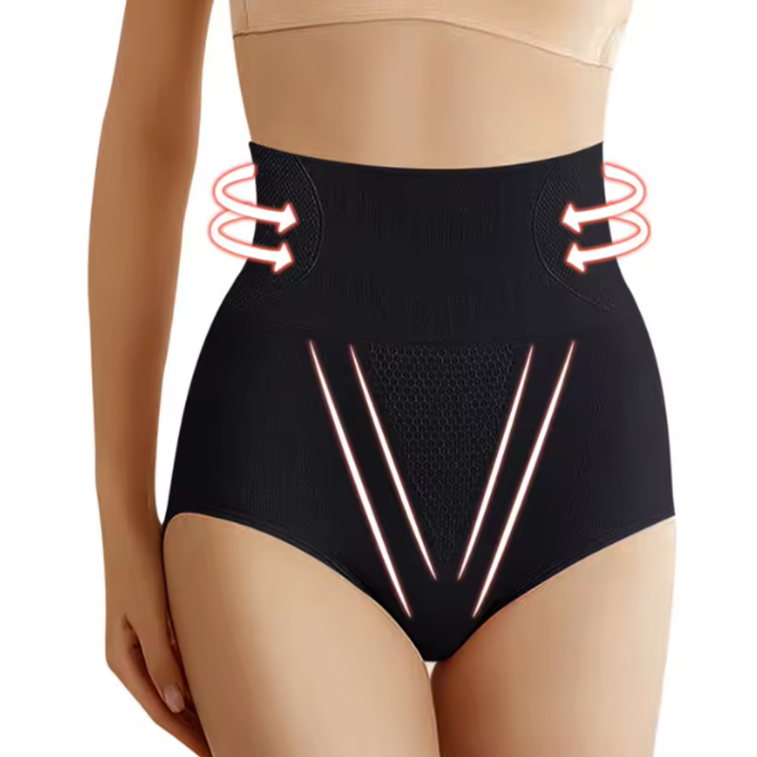 KROHN-E Damen High-Waist Shapewear Formende Unterwäsche Nahtlos