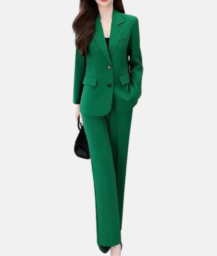 Krohn-e | Hosenanzug mit Tailliertem Blazer