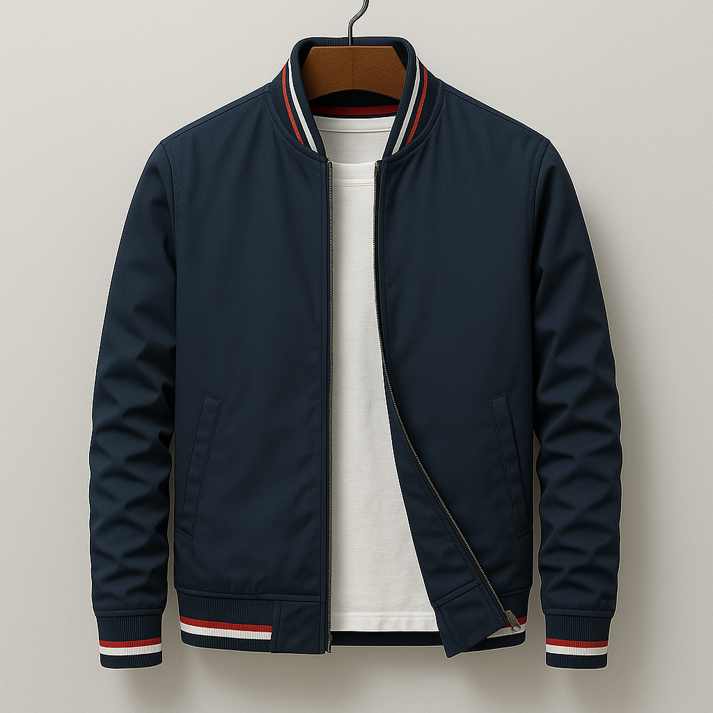 Krohn-e | Bomberjacke mit Streifen