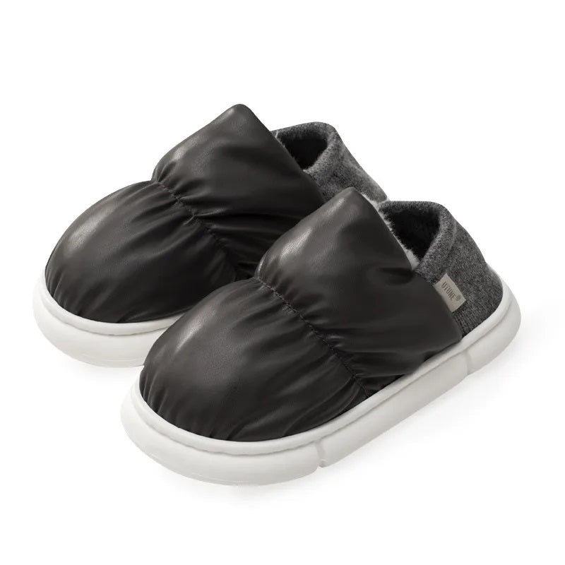 Komfortable und stylische orthopädische Hausschuhe für Damen und Herren im Winter