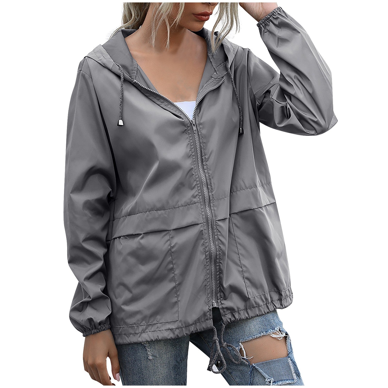 Krohn-e | Leichtgewicht Kapuzenwindjacke