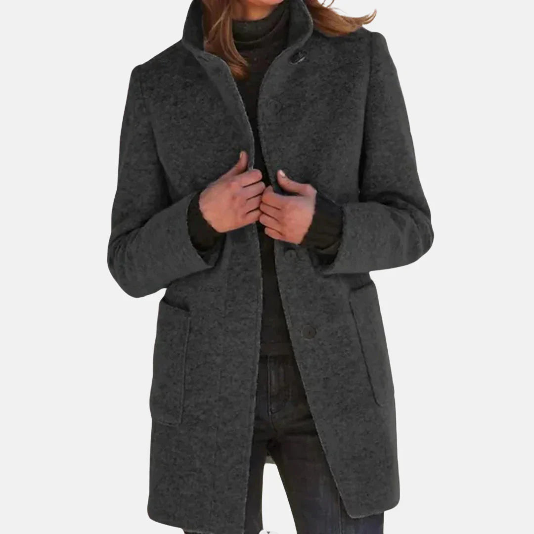 Krohn-e | Tweed-Mantel mit anspruchsvollem Charme
